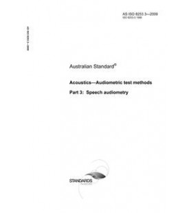 AS ISO 8253.3-2009                        [ Superseded ]