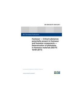 BS DD CEN ISO/TS 16181:2011