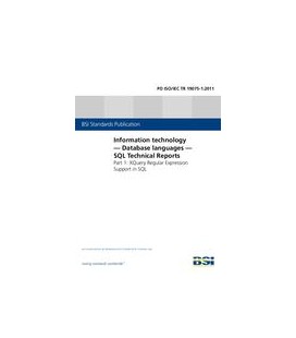 BS PD ISO/IEC TR 19075-1:2011