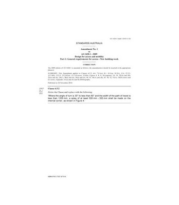 AS 1428.1-2009 AMDT 1