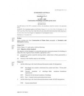 AS 3959-2009 AMDT 3                        [ Available Superseded ]