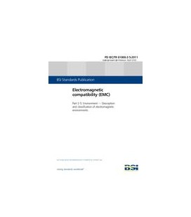 BS PD IEC/TR 61000-2-5:2011
