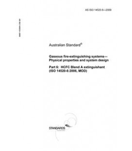 AS ISO 14520.6-2009                        [ Superseded ]