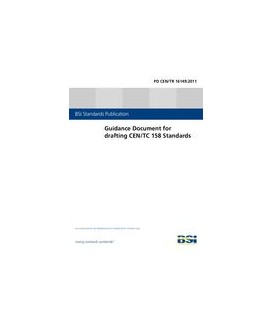 BS PD CEN/TR 16149:2011