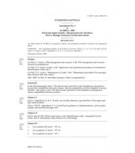 AS 2805.2-2007 AMDT 1                        [ Superseded ]