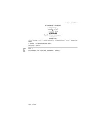 AS 4738.1-2007 AMDT 1