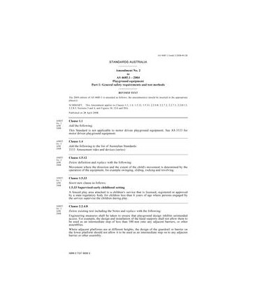 AS 4685.1-2004 AMDT 2                        [ Available Superseded ]