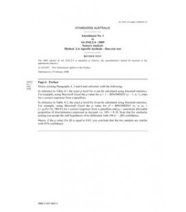 AS 2542.2.4-2005 AMDT 1                        [ Superseded ]
