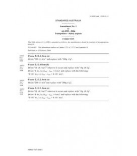 AS 4989-2006 AMDT 1                        [ Available Superseded ]