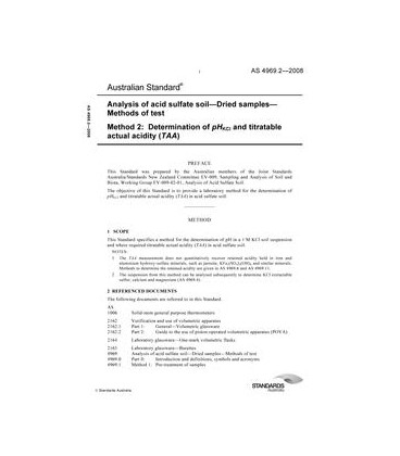 AS 4969.2-2008                        [ Obsolescent ]