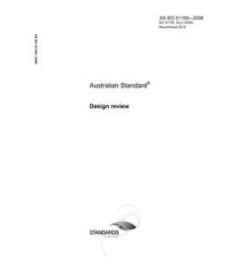AS IEC 61160-2008