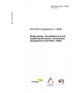 AS 5100.3 SUPP 1-2008                        [ Obsolescent ]