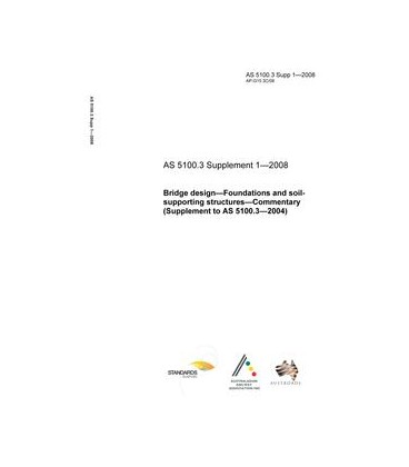 AS 5100.3 SUPP 1-2008                        [ Obsolescent ]