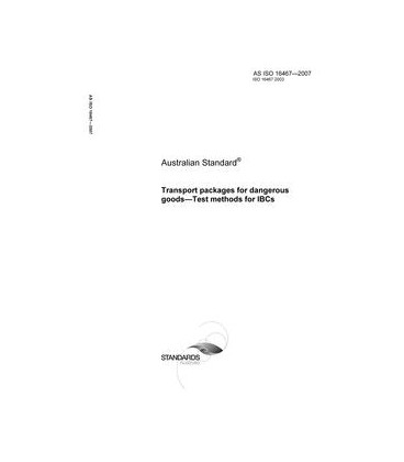 AS ISO 16467-2007