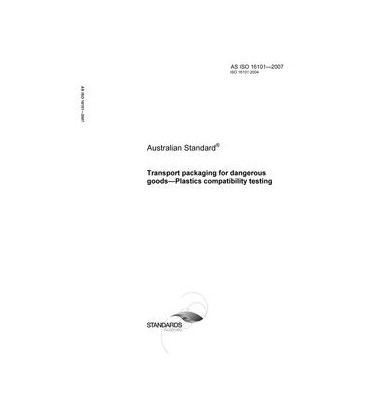 AS ISO 16101-2007