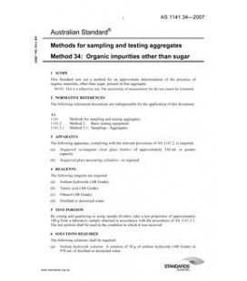 AS 1141.34-2007                        [ Superseded ]