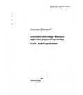 AS ISO IEC 19784.1-2007