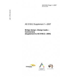 AS 5100.2 SUPP 1-2007                        [ Obsolescent ]