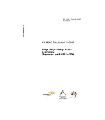 AS 5100.2 SUPP 1-2007                        [ Obsolescent ]