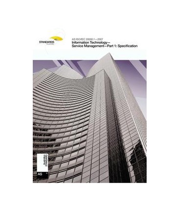 AS ISO/IEC 20000.1-2007                        [ Superseded ]