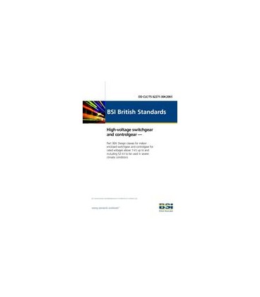 BS DD CLC/TS 62271-304:2008