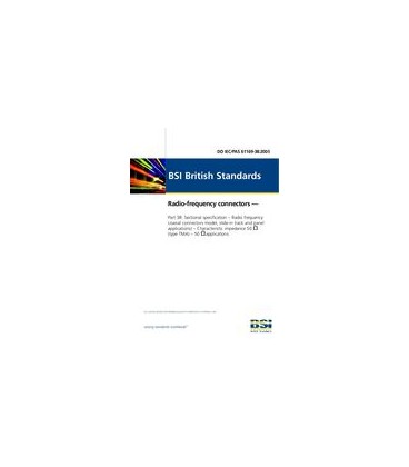 BS DD IEC 61169-38:2008