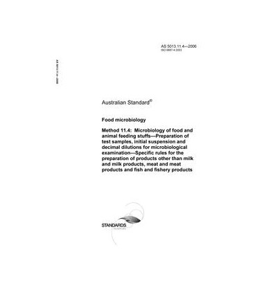AS 5013.11.4-2006                        [ Superseded ]