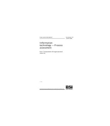 BS PD ISO/IEC TR 15504-7:2008