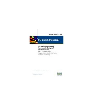 BS NA TO  EN 1993-1-3:2006