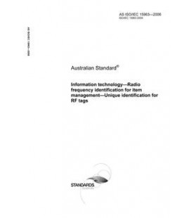 AS ISO IEC 15963-2006