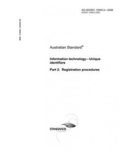 AS ISO IEC 15459.2-2006