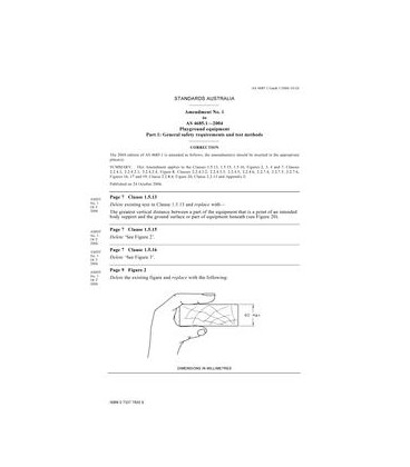 AS 4685.1-2004 AMDT 1                        [ Available Superseded ]