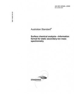 AS ISO 22048-2006