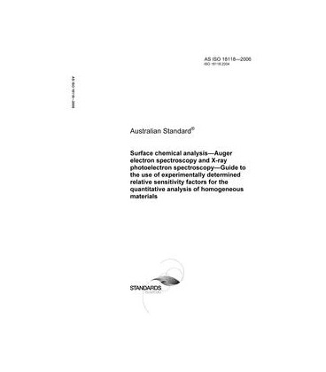 AS ISO 18118-2006
