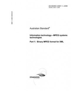 AS ISO IEC 23001.1-2006