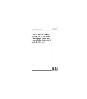 BS PD CLC/TR 50455:2008