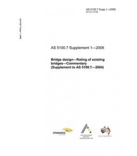 AS 5100.7 SUPP 1-2006                        [ Obsolescent ]