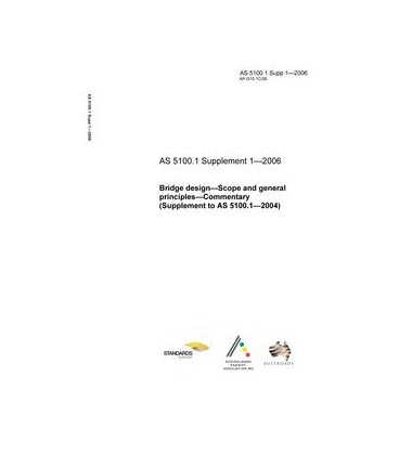 AS 5100.1 SUPP 1-2006                        [ Obsolescent ]