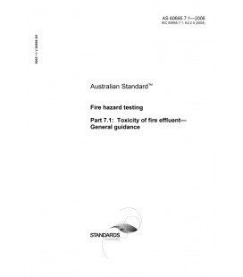 AS 60695.7.1-2006