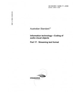 AS ISO IEC 14496.17-2006