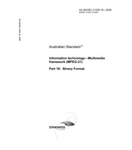 AS ISO IEC 21000.16-2006