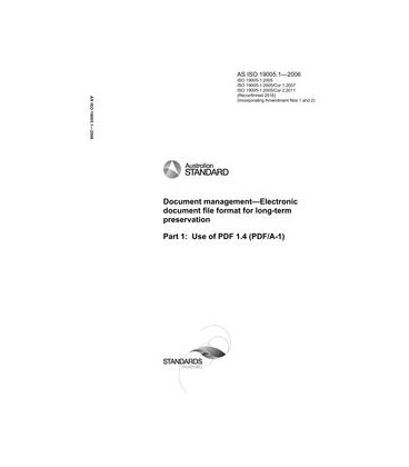 AS ISO 19005.1-2006