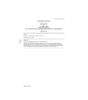 AS 4685.6-2004 AMDT 1                        [ Available Superseded ]