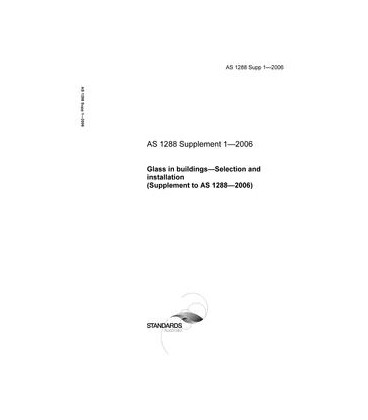 AS 1288 SUPP 1-2006