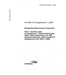 AS 1684.3 C3 SUPP 7-2006                        [ Superseded ]