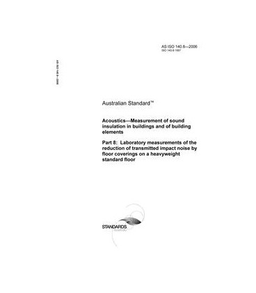 AS ISO 140.8-2006