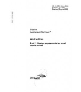 AS 61400.2(INT)-2006                        [ Superseded ]