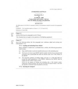 AS 2550.10-2006 AMDT 1