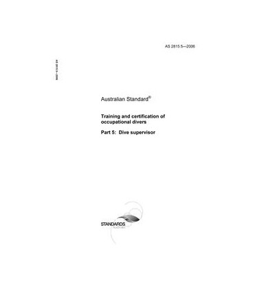 AS 2815.5-2006                        [ Superseded ]