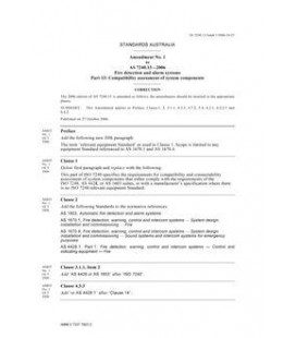 AS 7240.13-2006 AMDT 1